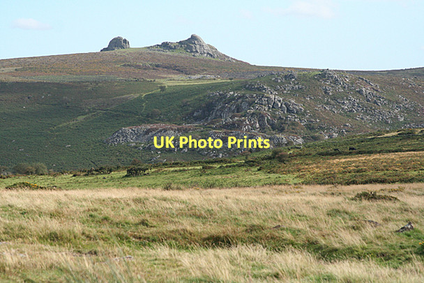 Photo 6"x4" Manaton: on Houndtor Down Bonehill\/SX7277 c2011