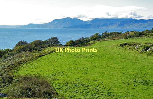 Photo 6"x4" Looking Towards Arran Tarmore Hill c2011
