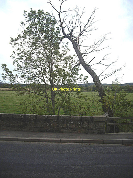Photo 6"x4" Eastern parapet of Meadow Bridge, Huntly Huntly c2011