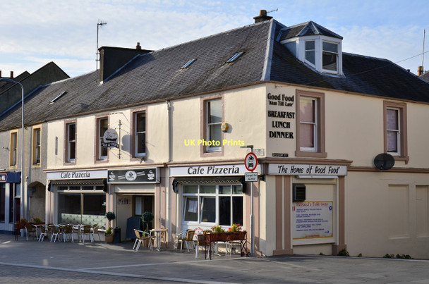 Photo 6"x4" Cafe culture Stranraer c2011