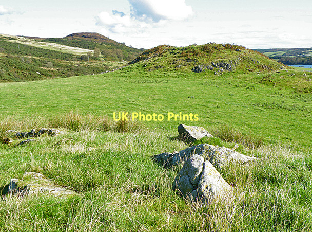 Photo 6"x4" Dun Scalpsie Tarmore Hill c2011