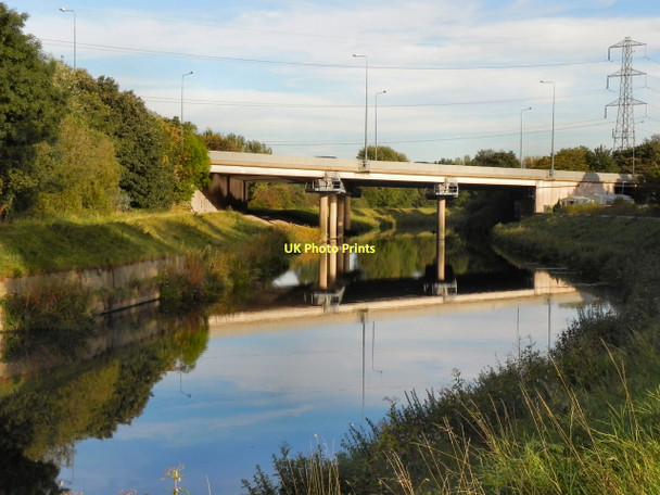 Photo 6"x4" M60 Bridge Over River Mersey, Northenden Gatley c2011