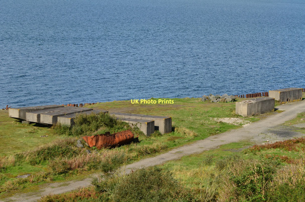 Photo 6"x4" Wartime remains - Innermessan (2) Innermessan c2011