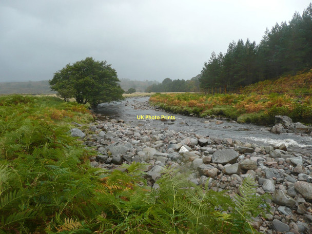 Photo 6"x4" Allt Camghouran Bridge of Gaur c2011