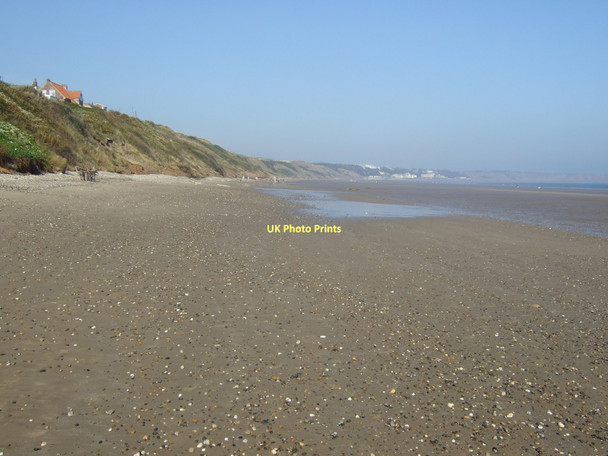 Photo 6"x4" Hunmanby Sands towards Filey Filey c2011