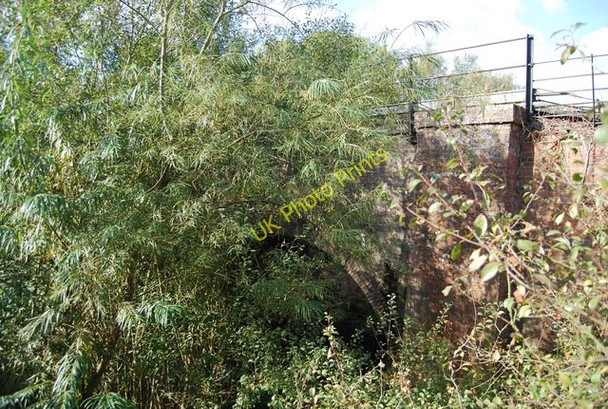 Photo 6"x4" Railway bridge from Rainbow bridge, Haysden Country Park Lower Haysden c2009