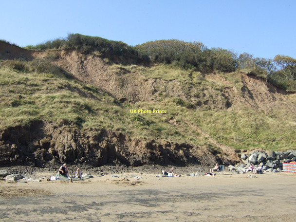 Photo 6"x4" Soft cliffs, Filey Filey c2011