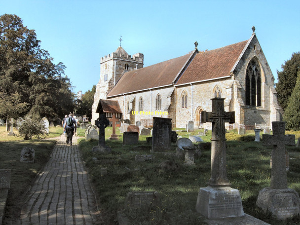 Photo 6"x4" St Mary's Church, Newick Sharpsbridge c2011