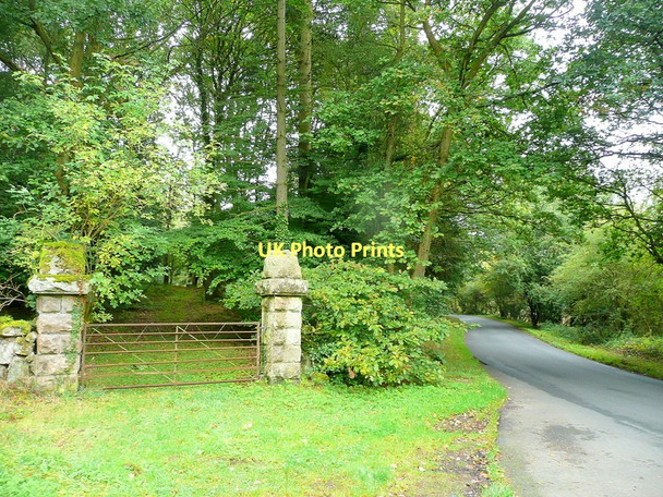 Photo 6"x4" Old park gates Cleddon\/SO5103 c2011