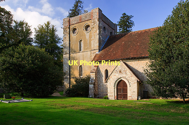 Photo 6"x4" Parish church of Our Lady, Warnford Warnford c2011