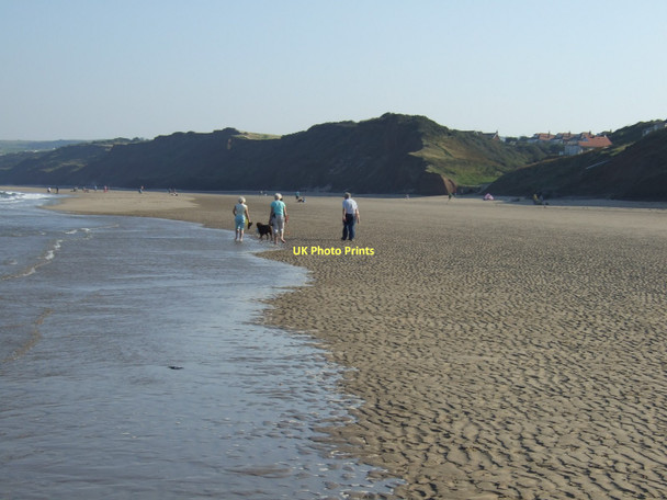 Photo 6"x4" Beach near Hunmanby Gap Hunmanby Moor c2011