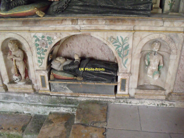 Photo 6"x4" Effigy of Mattathia St Paul Snarford c2011
