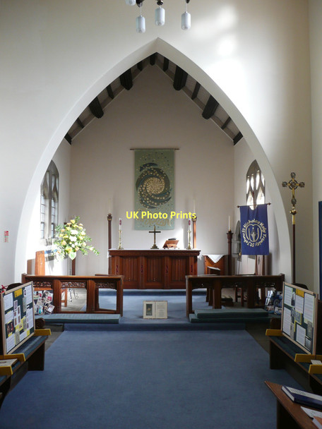 Photo 6"x4" The chancel arch, Holy Trinity Church, Denby Dale Denby Dale c2011