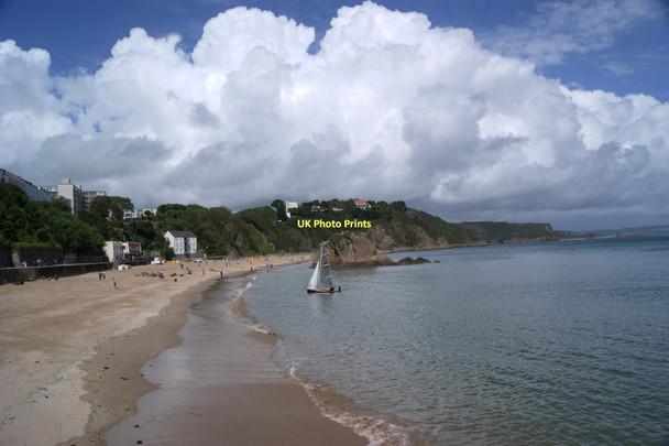 Photo 6"x4" North beach Tenby Tenby\/Dinbych-y-pysgod c2011