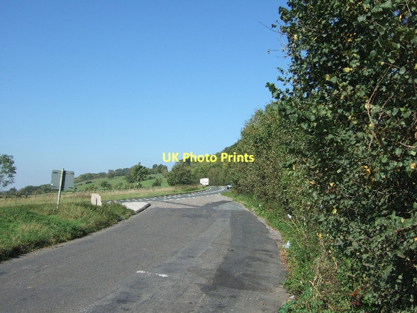 Photo 6"x4" Lay-by on Puriton Hill (A39) Horsey\/ST3239 c2011