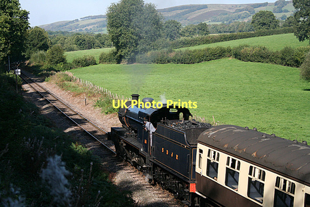 Photo 6"x4" Crowcombe: train for Minehead Coursley c2011