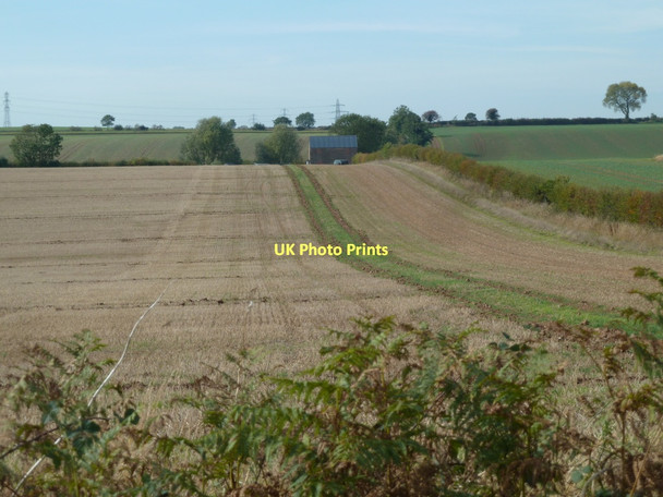 Photo 6"x4" Fields west of the Forge Lane track Shirebrook c2011