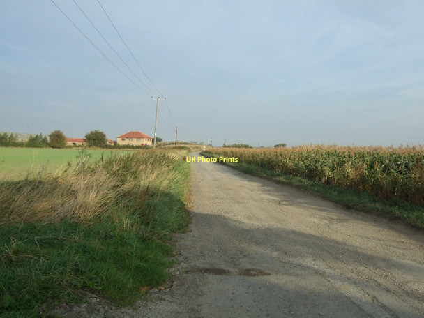 Photo 6"x4" Philip Lane heading north Hambleton\/SE5530 c2011