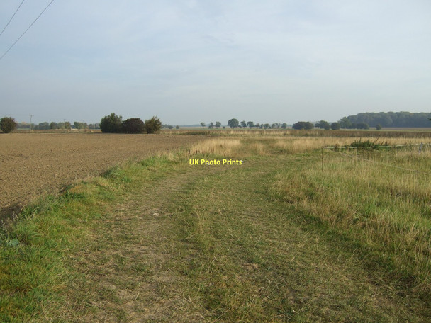Photo 6"x4" Track towards Low Rest Park Farm (footpath) Biggin\/SE5434 c2011