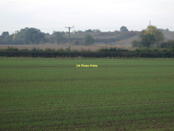 Photo 6"x4" Farmland off the A63 Monk Fryston c2011