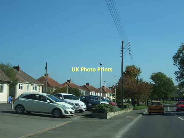 Photo 6"x4" Forecourt of Vauxhall dealer in Walton Street\/ST4836 c2011