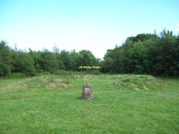 Photo 6"x4" Earthwork at Lower Bathville Armadale\/NS9368 c2011