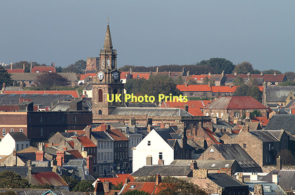 Photo 6"x4" Berwick-upon-Tweed town centre Berwick-upon-Tweed c2011