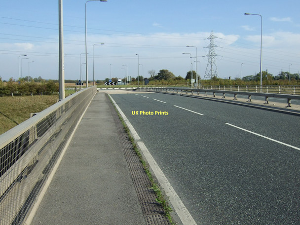 Photo 6"x4" A63 towards Selby Lumby c2011