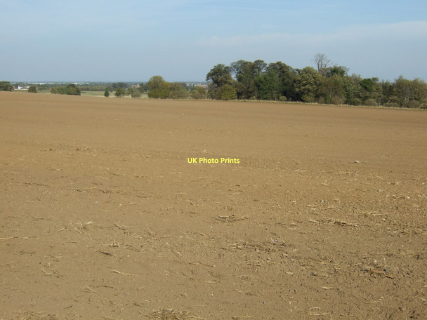 Photo 6"x4" Farmland off the A63 Lumby c2011
