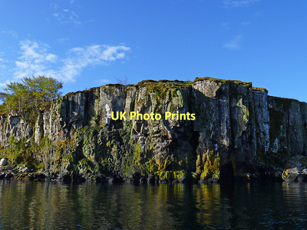 Photo 6"x4" Cliffs below Treaslane Knott\/NG3853 c2011