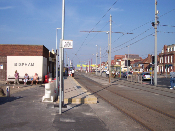 Photo 6"x4" Bispham tram station Bispham c2011
