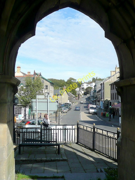 Photo 6"x4" View north through the clock tower, Machynlleth Machynlleth c2009