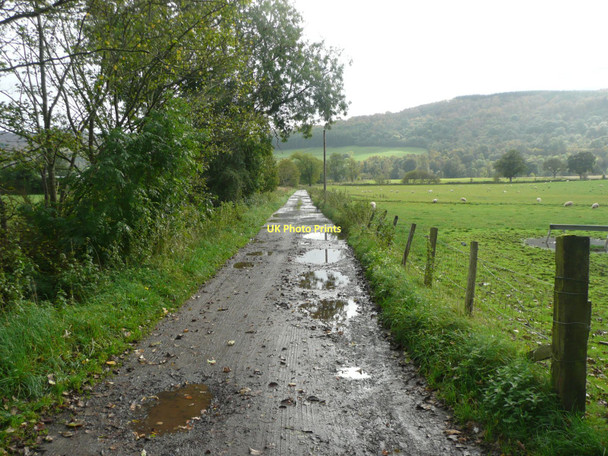 Photo 6"x4" Track to East Mains Balnaguard c2011