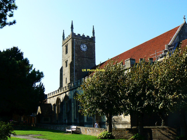 Photo 6"x4" South elevation, St Mary's Church, Marlborough Marlborough\/SU1869 c2011