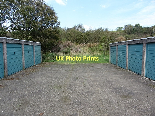 Photo 6"x4" Garage, Coneypark Banknock\/NS7879 c2011