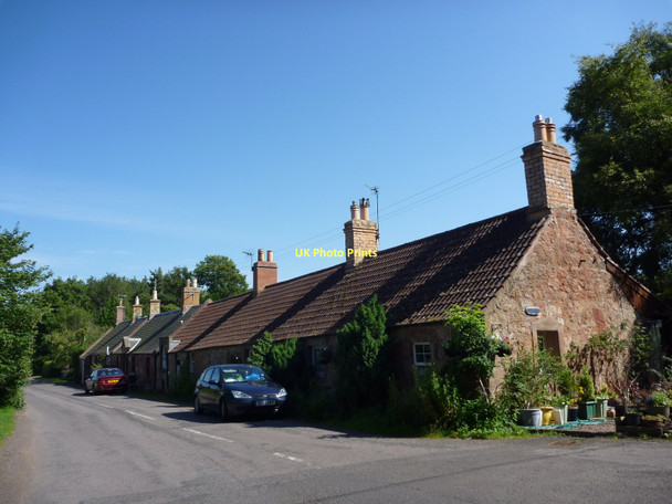 Photo 6"x4" Rural East Lothian : Cottages On The Innerwick Road Innerwick\/NT7274 c2011 P1