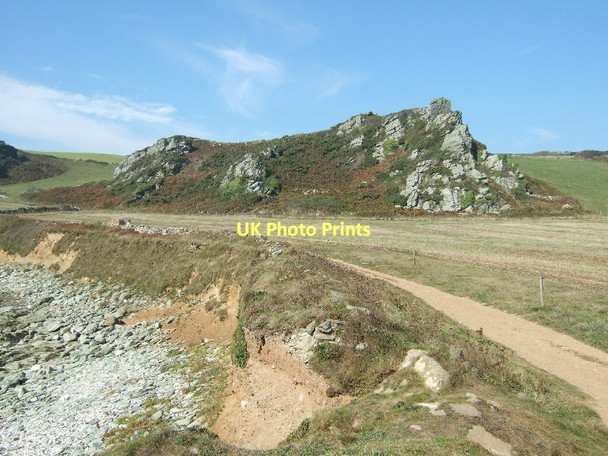 Photo 6"x4" Raised beach at Willow Cove East Prawle c2011