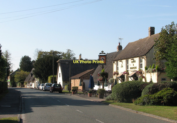 Photo 6"x4" Great Shelford High Street in early October Great Shelford c2011