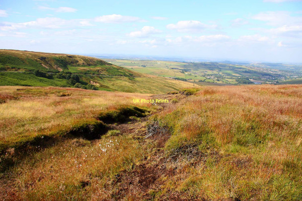 Photo 6"x4" Moorland on Wilmer Hill Holme\/SE1005 c2011
