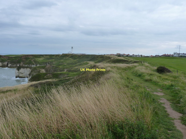 Photo 6"x4" Along the cliff path at Stottle Bank Nook North Landing c2011