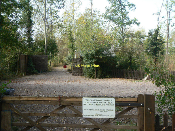 Photo 6"x4" Entrance to Fishpond Wood Owthorpe c2011