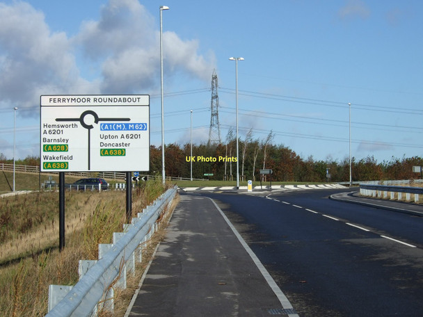 Photo 6"x4" New road towards the A6201 Hemsworth\/SE4213 c2011