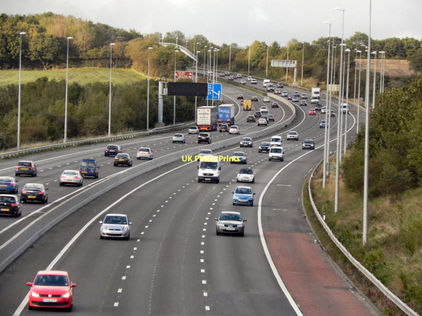 Photo 6"x4" The M6 Motorway at Shevington Shevington c2011