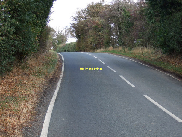 Photo 6"x4" Swine Lane towards Wragby Foulby c2011