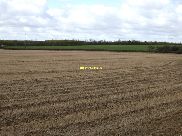 Photo 6"x4" Farmland near Wintersett Crofton\/SE3817 c2011