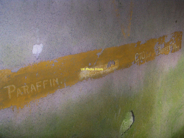Photo 6"x4" Bogside Heavy Anti-Aircraft Battery - Maintenance & Store Building: Internal Signage Langbank\/NS3873 c2010