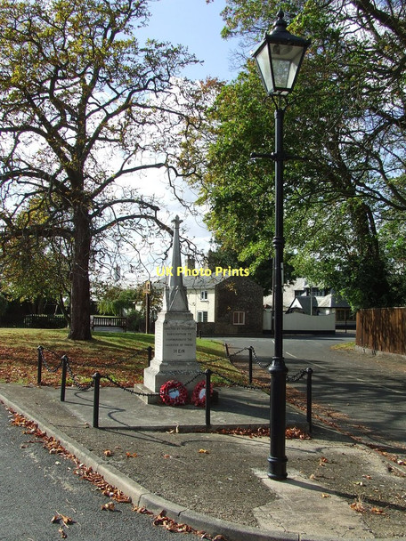 Photo 6"x4" War Memorial Stetchworth c2011