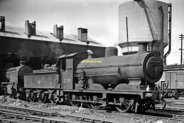 Photo 6"x4" LB&SC 0-6-0 at Bricklayer's Arms Locomotive Depot Bermondsey c1959