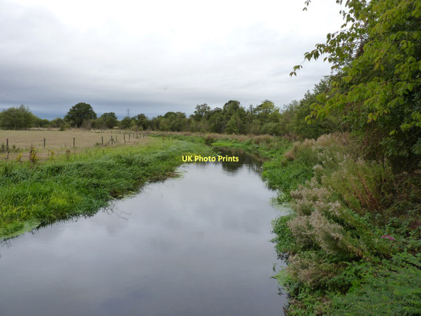 Photo 6"x4" The Tern, upstream of Allscott Mill Allscott c2011