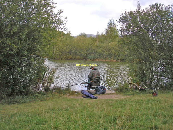 Photo 6"x4" Colliery fishing Upton\/SE4713 c2011